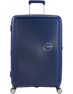 Soundbox 4-wheel 67cm medium Spinner Expandable suitcase Bass Black